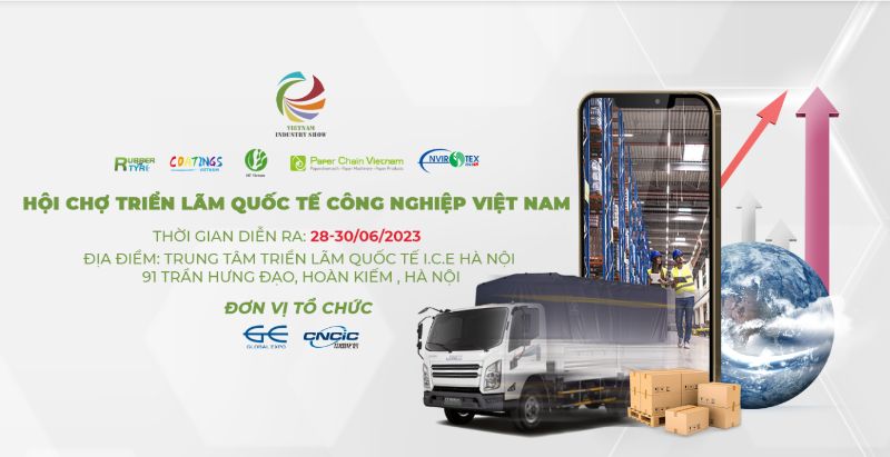 Hội chợ Triển lãm Quốc tế Công nghiệp Việt Nam 2023 (VIIS 2023) sẽ diễn ra từ ngày 28 đến 30/6